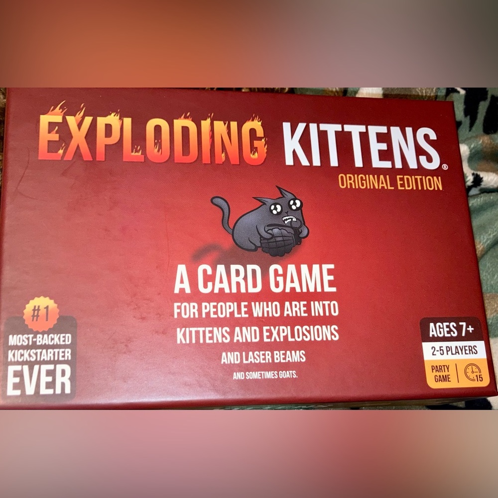 Exploding Kittens Card Game NEW IN BOX